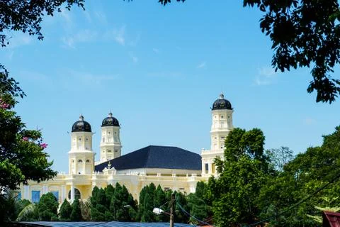 Sultan Abu Bakar State Mosque in Johor Bharu Malaysia - Image Stock Photos