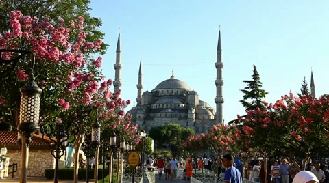 Sultan Ahmed Mosque, Blue Mosque 動画素材 37889145