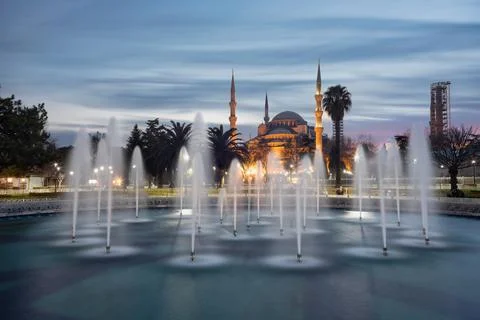 Sultan Ahmed Mosque Stock Photos