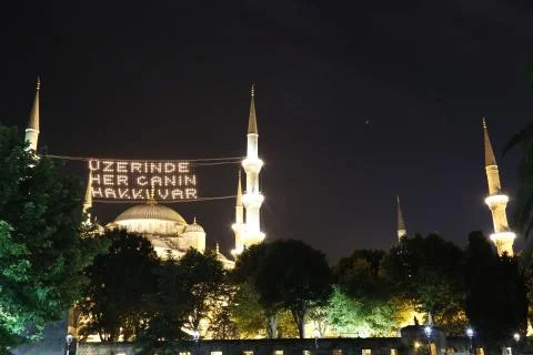 Sultan Ahmet Blue Mosque Stock Photos