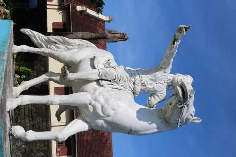 Sultan Hasanuddin Statue Stock Photos