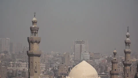 Sultan Hassan Mosque in Cairo , Egypt, Africa 스톡 동영상 249977199
