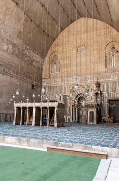 Sultan Hassan Mosque Stock Photos