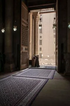 Sultan Hassan Mosque Stock Photos