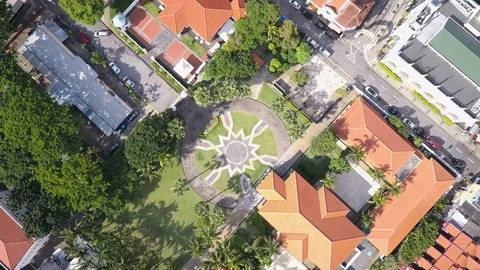 Sultan Mosque Drone Aerial 動画素材 91639644