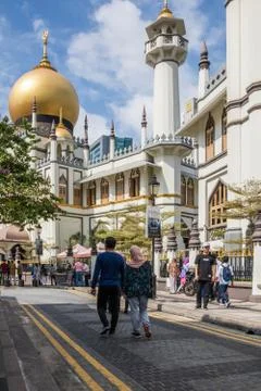 Sultan mosque Foto stock