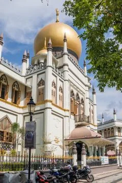Sultan mosque Foto stock