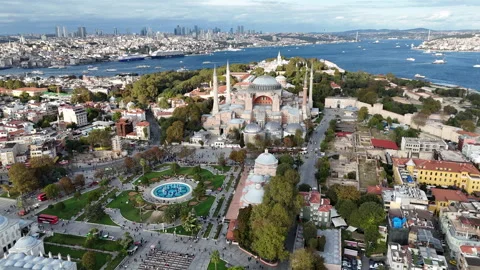 Sultan mosque views Stock Footage 253660628