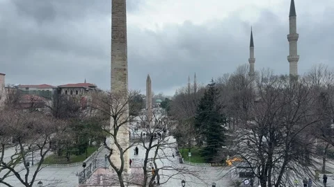 Sultanahmet Obelisk Square Stock Footage 265869828