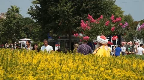 Sultanahmet square 스톡 동영상 9535977