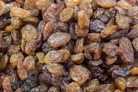 Sultanas background Stock Photos
