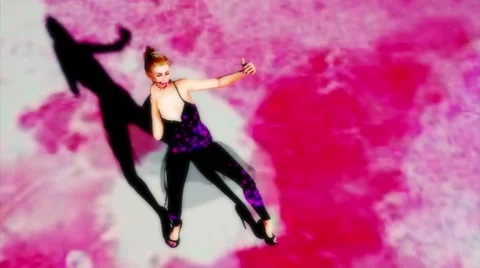 SULTRY DANCE OF LOVE ONE Stock Footage 46014436