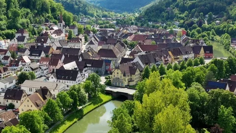 Sulz am Neckar Stock Footage 122618193