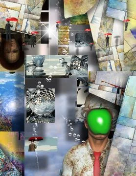 Sum of dimensions Stock-Illustration