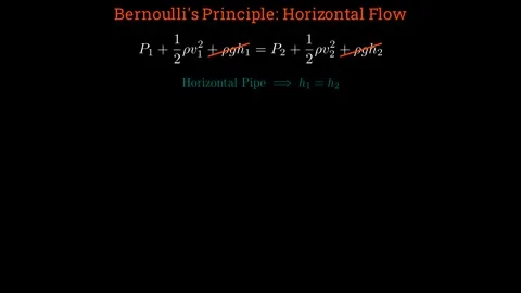 The sum of kinetic energy per unit volume and pressure Stock Footage 335764536