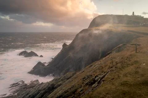 Sumburgh Lighthouse Foto stock