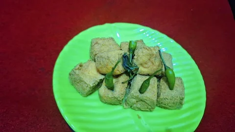 Sumedang Tofu Stock Footage 287108337