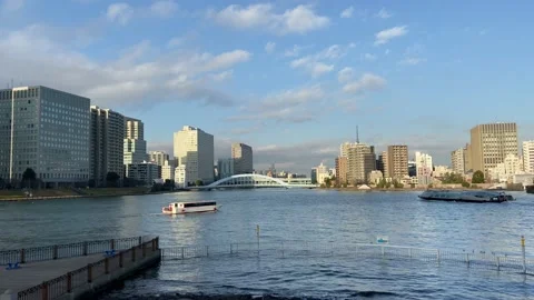 Sumida River Video stock 148062043