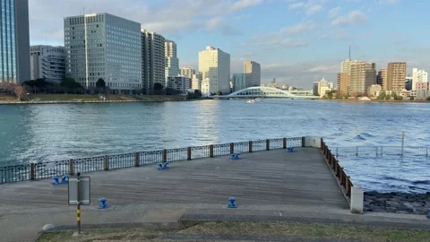 Sumida River Video stock 148062051