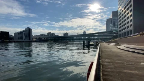 Sumida River Video stock 148062226