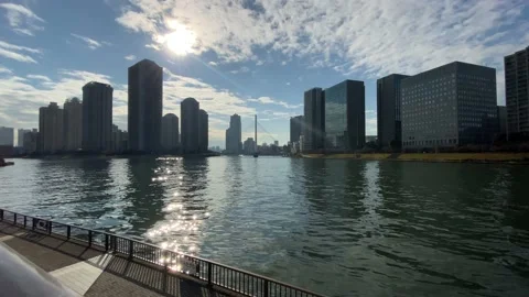 Sumida River Video stock 148062342