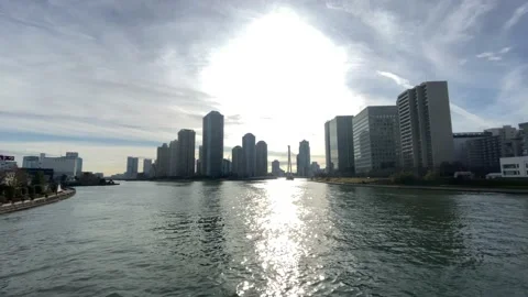 Sumida River Stock Footage 148062368