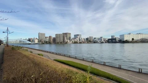 Sumida River Stock Footage 148062785