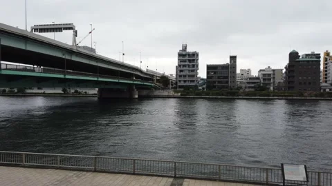 Sumida River Video stock 148063067