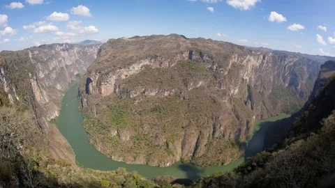 Sumidero Canyon Timelapse, Chiapas, Mexico Stock Footage 101065231
