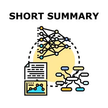 Summarizing data for business analysis and machine learning Stock Illustration