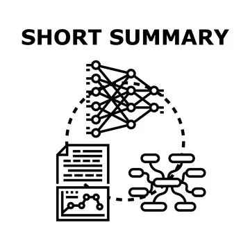 Summarizing data for business analysis and machine learning Stock Illustration