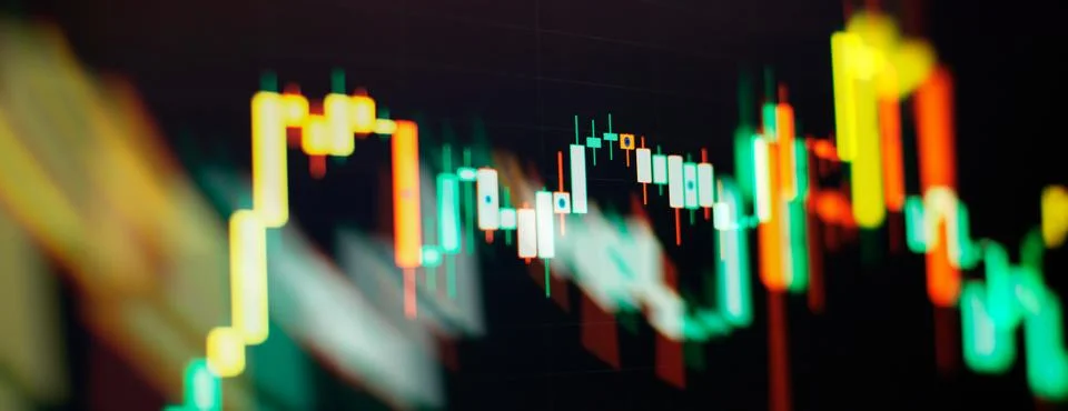 Summary graphs analysis. The business plan at the meeting and analyze financi Illustrazione stock