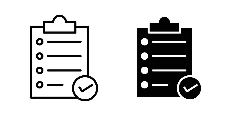 Summary icon design. Simple Vector illustrations.. Stock Illustration