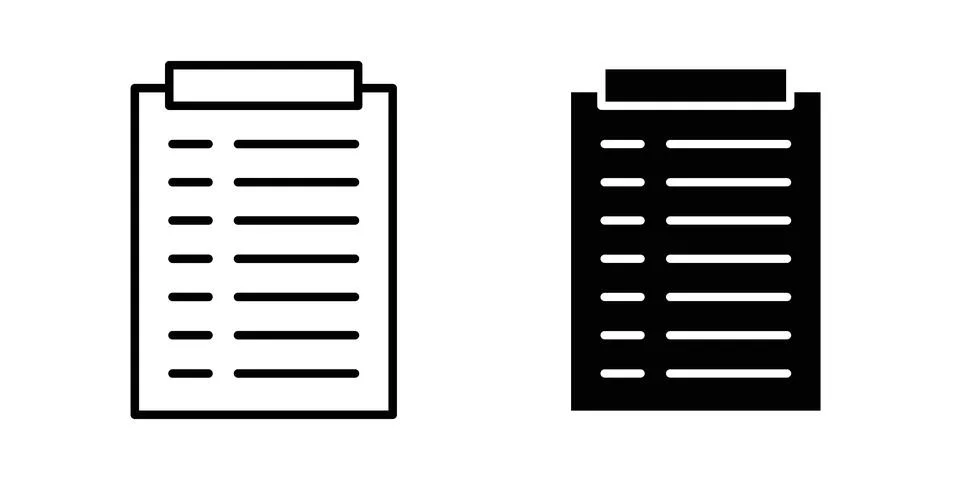 Summary icon graphic design. web icons vectors Stock Illustration