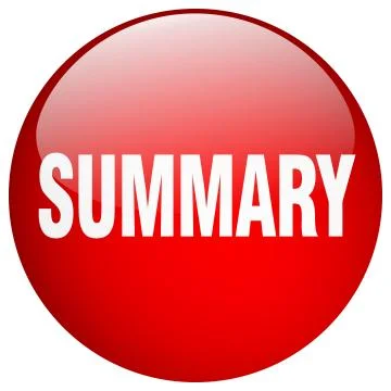 Summary red round gel isolated push button Stock Illustration