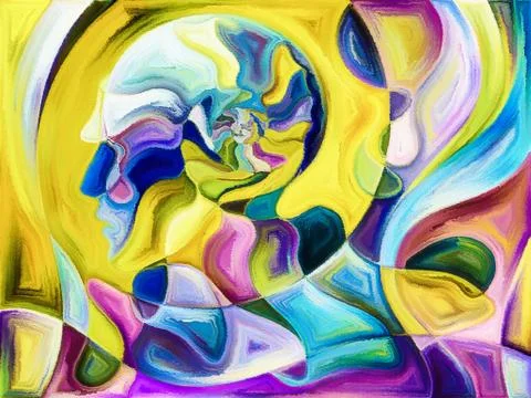 Summation of Space Division Stock Illustration