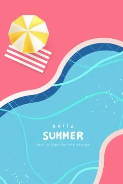 Summer 397 Stock Illustration