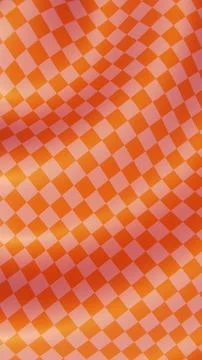 Summer 3D vertical render wallpaper checker textured wave curve flowing pattern Illustrazione stock