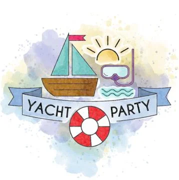 Summer 53 Stock Illustration