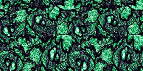 Summer abstract raster background in deep dark green. Stock Illustration