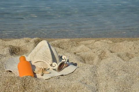 Summer accessorize Stock Photos