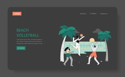 Summer Activities. Flat Vector Illustration Illustrazione stock