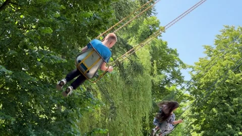 Summer adventure at the fair Stock Footage 311062098