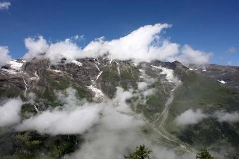 Summer Alps 스톡 사진