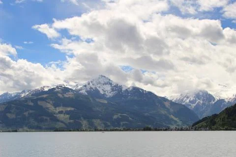 Summer Alps 스톡 사진