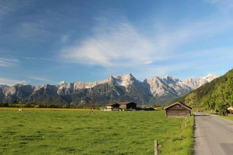 Summer Alps 스톡 사진
