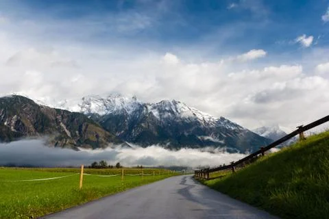 Summer in the Alps Stock Photos