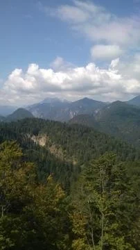 Summer in the Alps Stock Photos