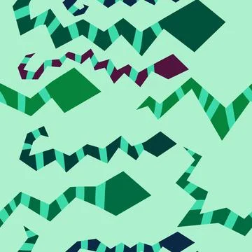 Summer animals seamless snake pattern for wrapping paper and new 2025 year 스톡 일러스트