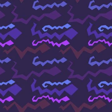 Summer animals seamless snake pattern for wrapping paper and new 2025 year Stock Illustration